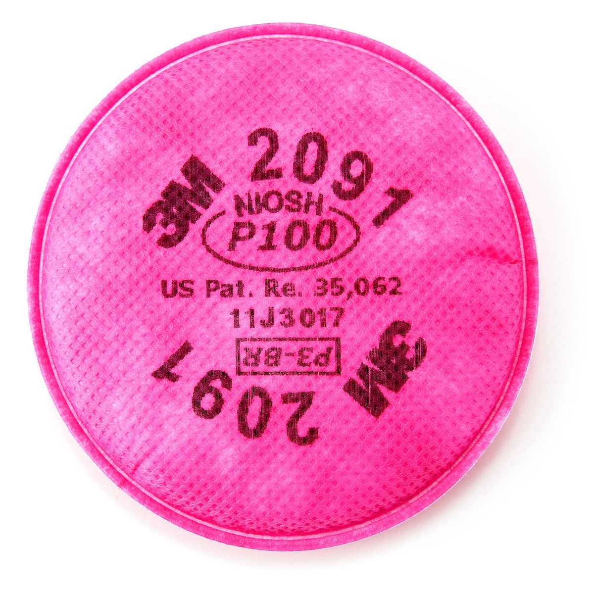 3M™ P100 Respirator Filter For FF-400 Series Respirators - 2 pack