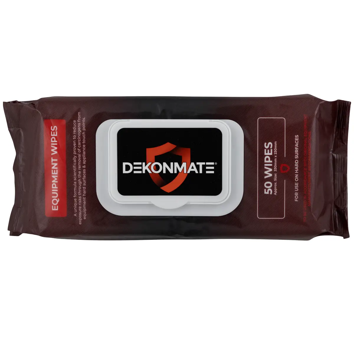 Dekonmate® Decontamination Equipment Wipes - 50 Wipes per Pack - 12 Packs per Case