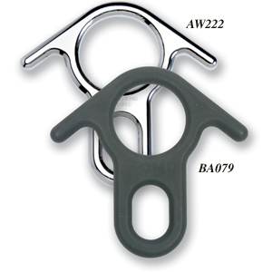 CMC Rescue 8 Descenders with Ears - Aluminum Black | Shop Darley